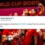 Barack Obama felicita a la Selección Española Femenina por su triunfo en el Mundial