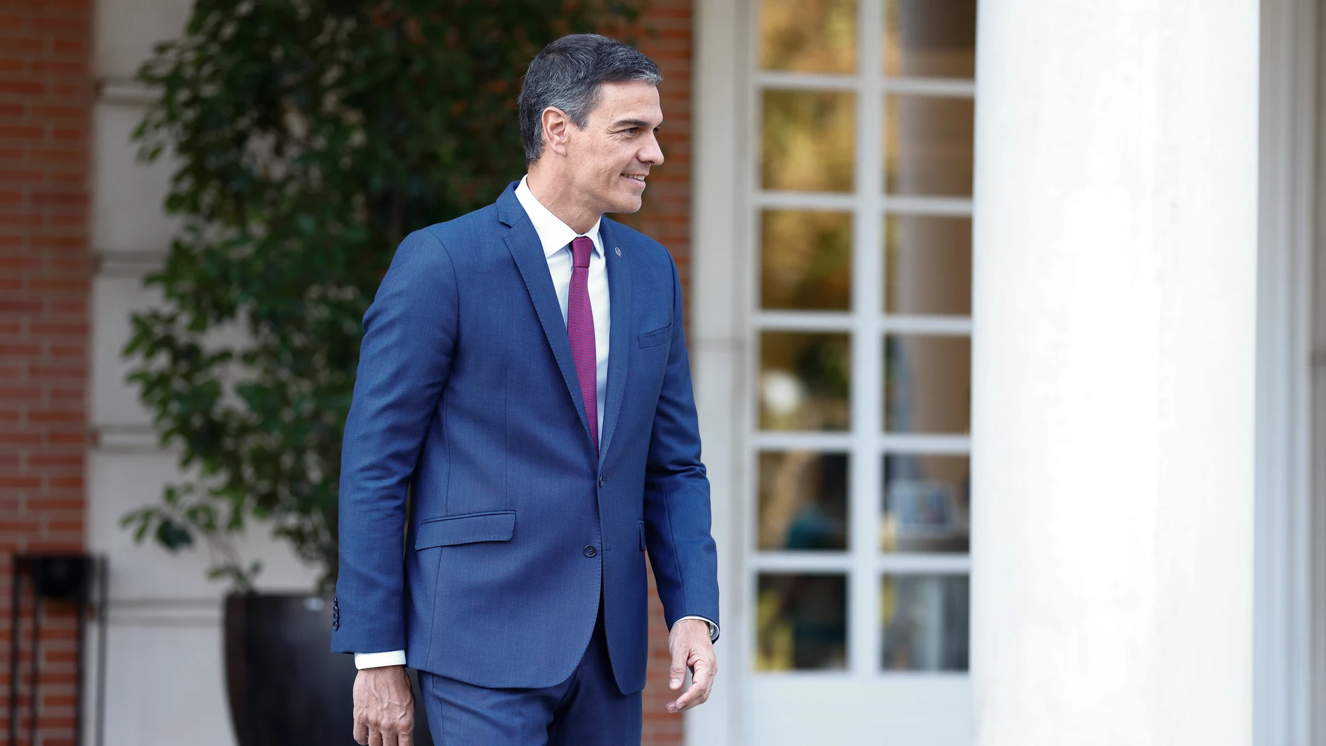 Pedro Sanchez, First Minister of Spain, receives to the players and staff of Spain Women Team as World Champions after winning the FIFA Women's World Cup Australia & New Zealand 2023 at Palacio de la Moncloa on august 22, 2023, in Madrid, Spain. Oscar J. Barroso / Afp7 22/08/2023 ONLY FOR USE IN SPAIN