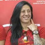 Jennifer Hermoso, jugadora de la selección española de fútbol