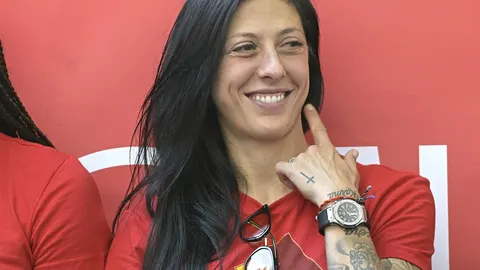 Jennifer Hermoso, jugadora de la selección española de fútbol