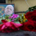 Informal memorial in memory of Wagner group chief Prigozhin in Rostov-on Don