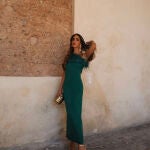 Rocío Osorno nos da una lección de elegancia con este espectacular vestido de invitada con plumas de Zara que todas querremos llevar para una ocasión especial