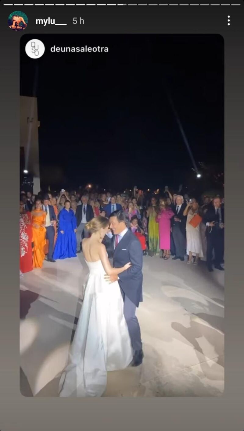 Luisa Bergel y Cristian Flórez bailan como marido y mujer