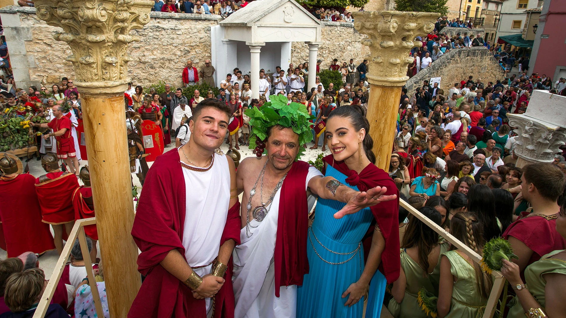 XXIII Fiesta Romana en Honor al Dios Baco de Baños de Valdearados
