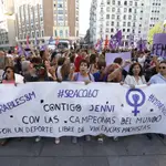Manifestacion en apoyo a Jenni y contra Rubiales. © Jesús G. Feria.