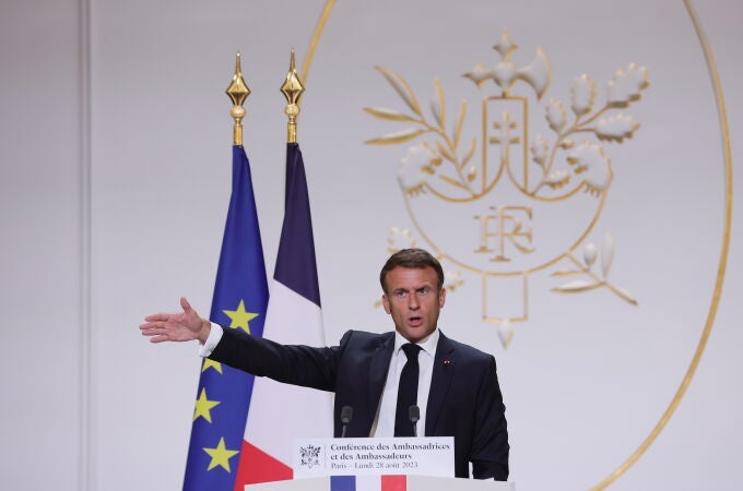 President Macron gives speech on France's foreign policy