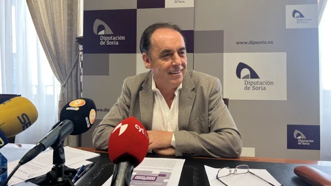 El presidente de la Diputación de Soria, Benito Serrano