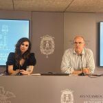 Ana Poquet y Manuel Villar, los portavoces del gobierno local de Alicante.