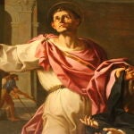Retrato de San Pamaquio de Roma