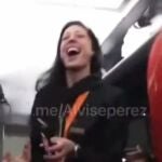 Jenni Hermoso en el autobús tras la final del Mundial Femenino