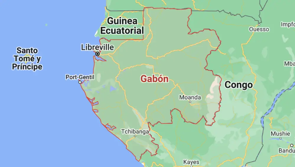 Gabón, en África occidental