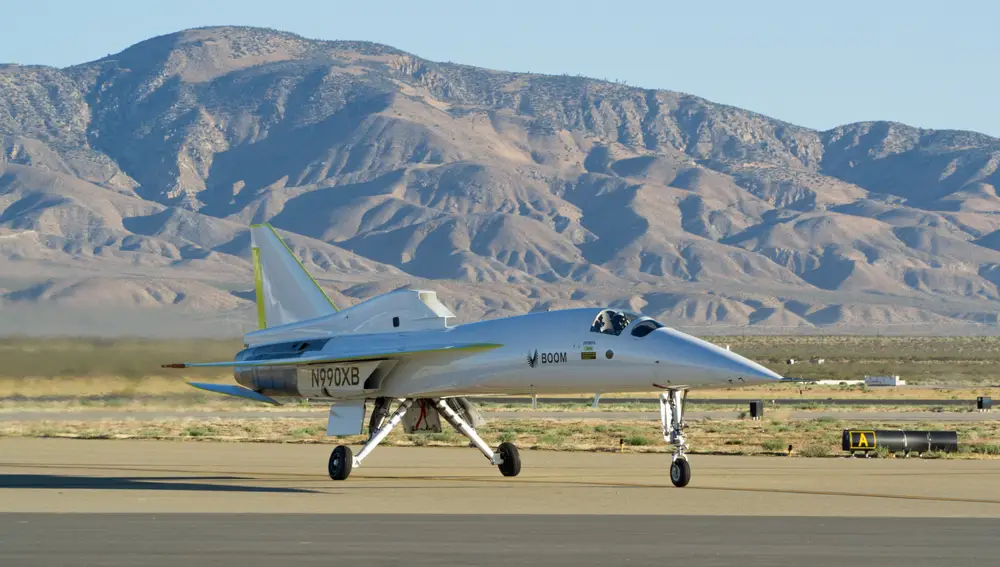 El XB-1, prototipo de desarrollo del Overture de Boom Supersonic