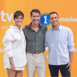 Jaime Cantizano, Miriam Moreno y Marc Santandreu ‘Mañaneros’ RTVE 