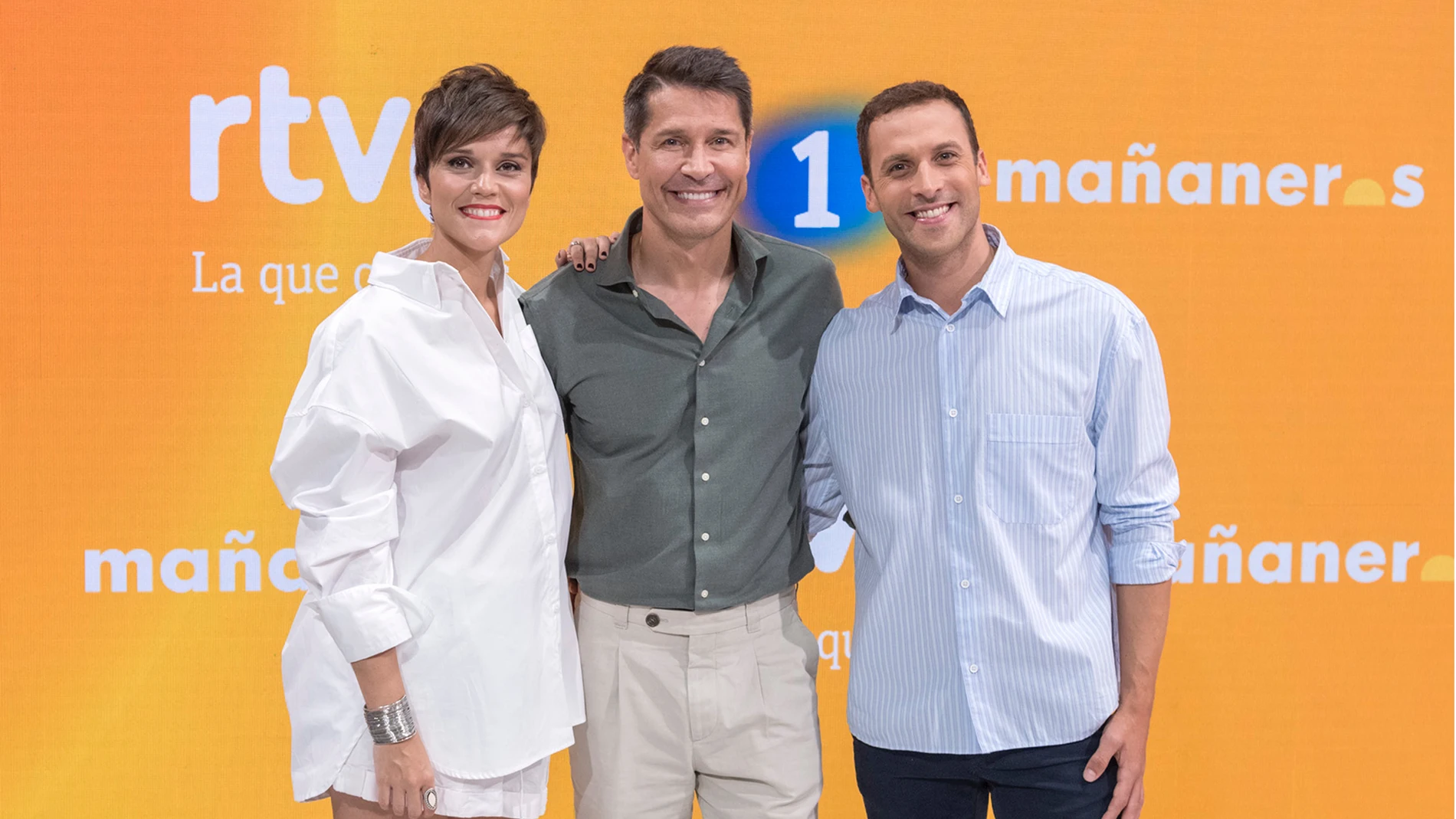 Jaime Cantizano, Miriam Moreno y Marc Santandreu ‘Mañaneros’ RTVE 