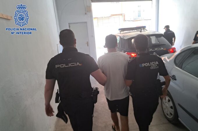Imagen del detenido por el atropello mortal en Yecla (Murcia)