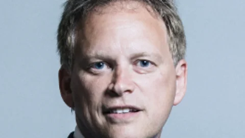 Grant Shapps, hasta ahora ministro de Energía y Cero Neto y uno de los primeros apoyos del primer ministro, Rishi Sunak