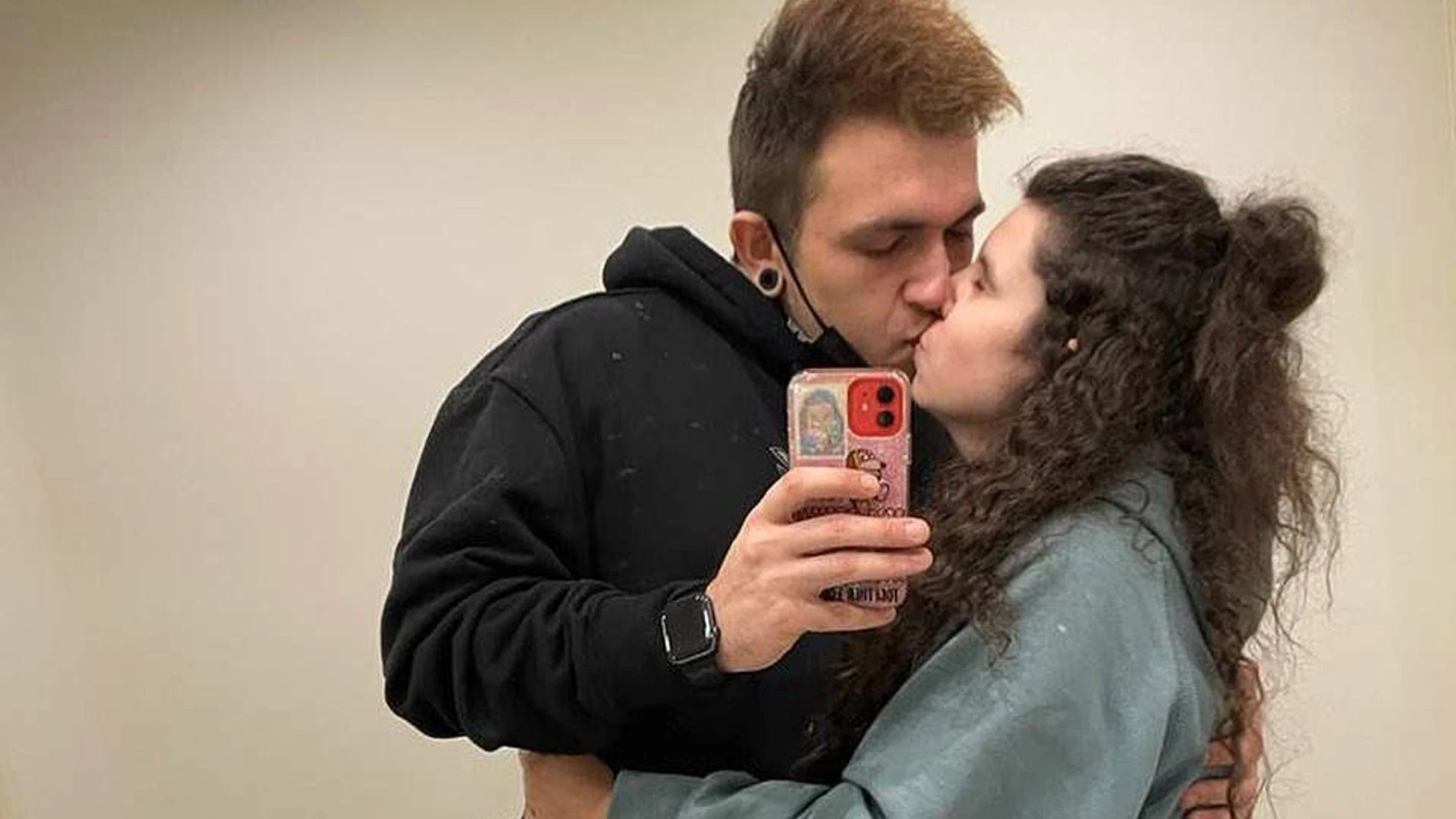 Carla Vigo y su novio Álvaro