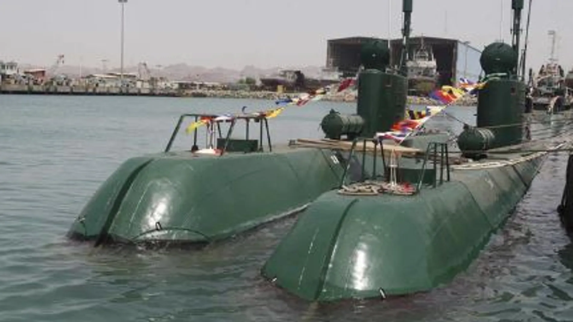 Los iraníes pretenden equipar al CGRI con submarinos Ghadir y Fateh