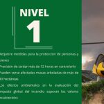 Nivel 1 en el incendio de Nava del Barco (Ávila)