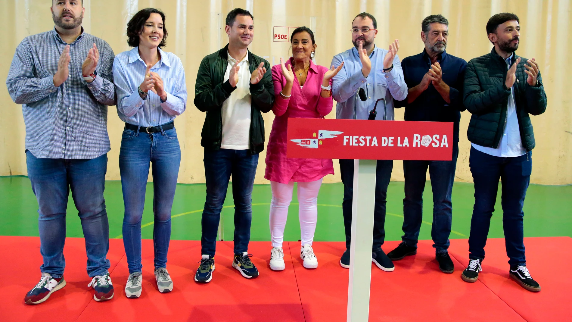 Fiesta de la Rosa del PSOE en Sahagún