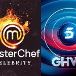 Logos 'MasterChef Celebrity 8' y 'GH VIP8' 