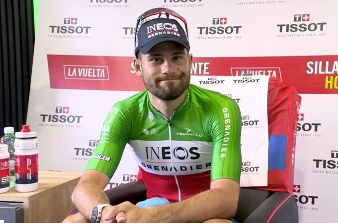 AV.- Ciclismo/Vuelta.- Filippo Ganna vence la crono de Valladolid y Sepp Kuss mantiene el liderato de La Vuelta