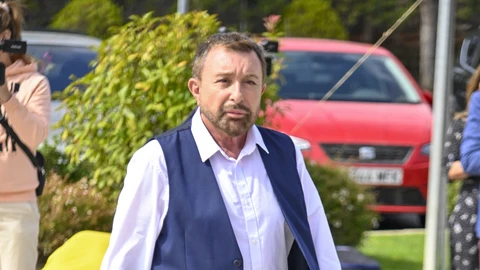José Manuel Parada en el adiós a María Teresa Campos