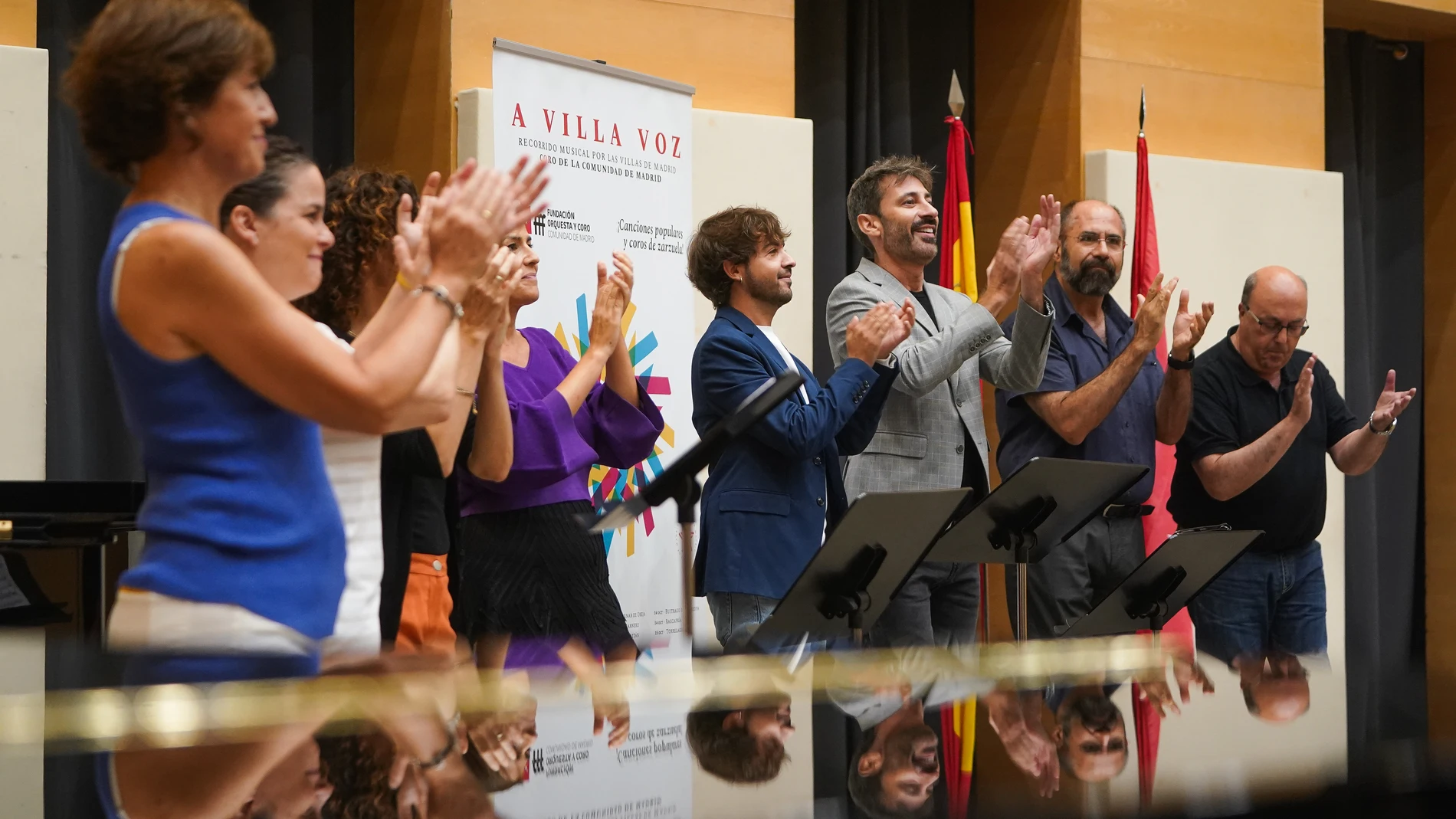 Acto de presentación de A Villa Voz