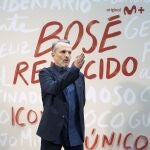Miguel Bosé, en la presentación