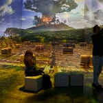 Exposición inmersiva "Los últimos días de Pompeya” © Alberto R. Roldán / La Razón