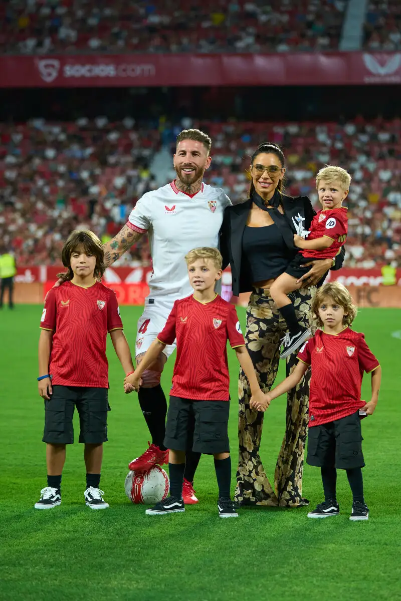 Presentation of Sergio Ramos for Sevilla Fc