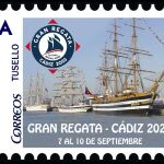 Correos ha hecho incluso un sello conmemorativo por la Regata de Grandes Veleros