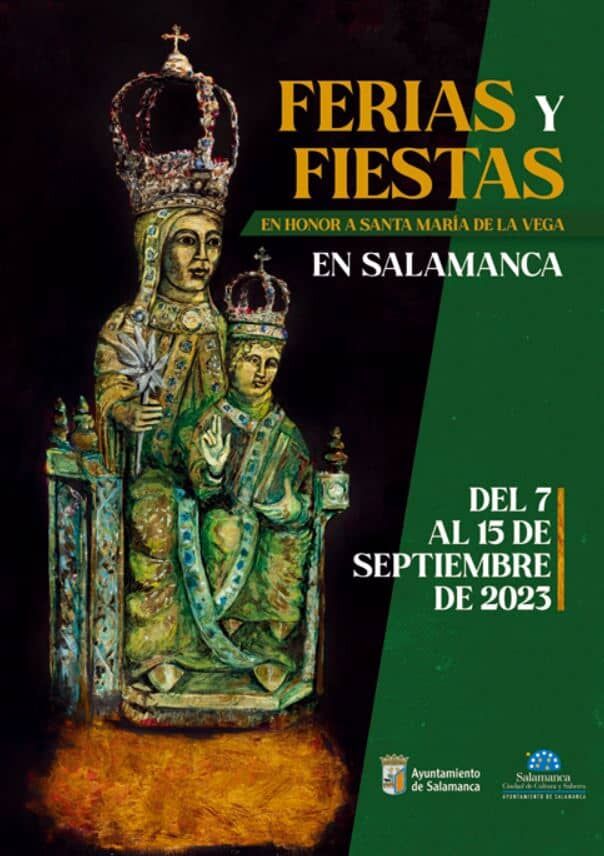 Cartel de fiestas de Salamanca 2023