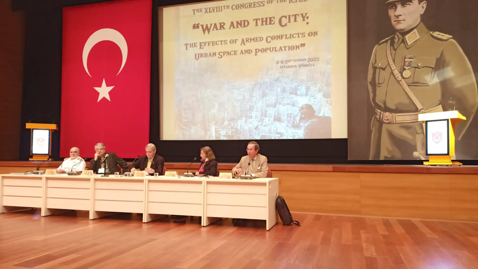 Amalio de Marichalar participa en el Congreso Internacional de Historia Militar en Estambul 