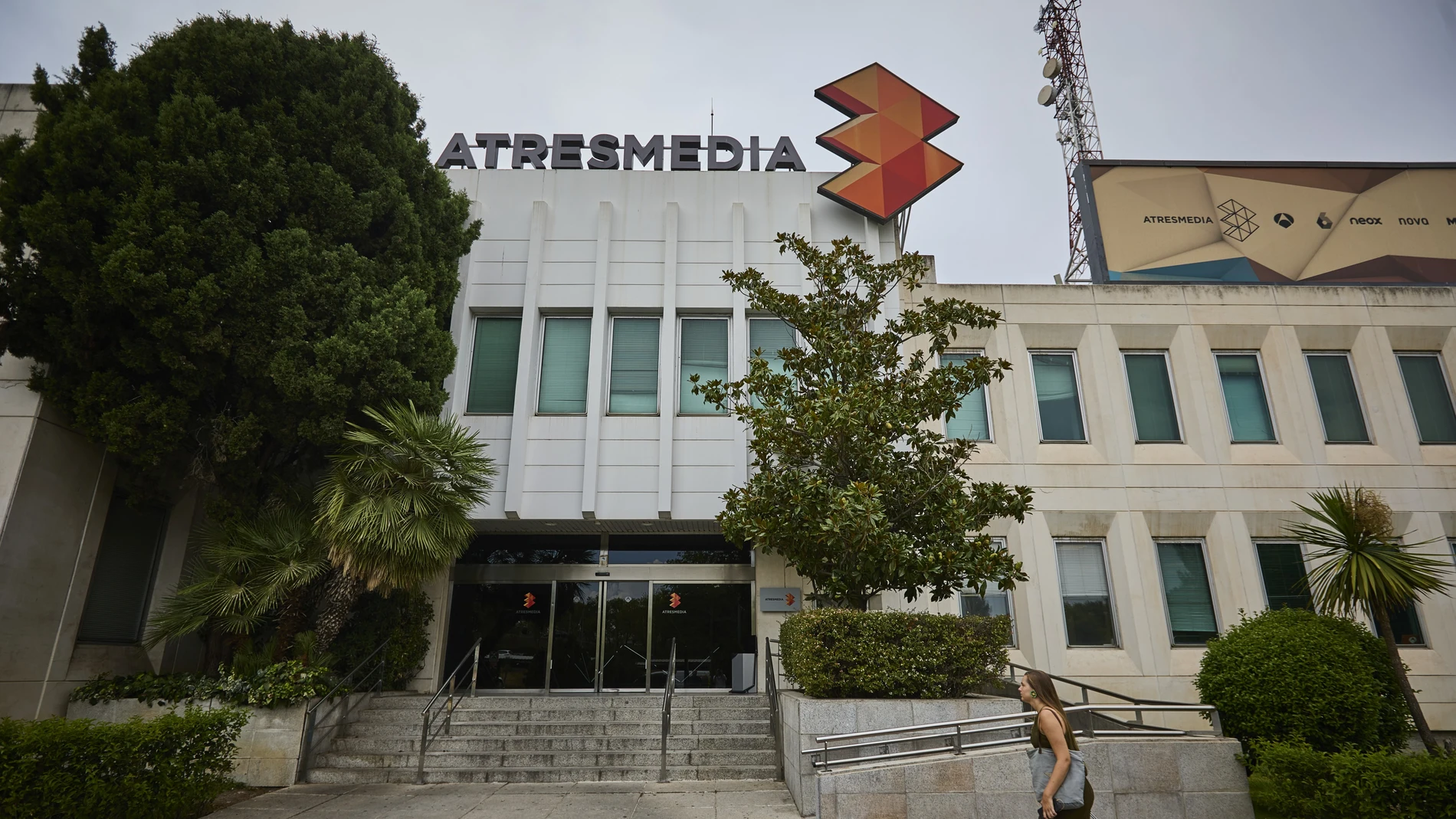Fachada de la sede de Atresmedia 