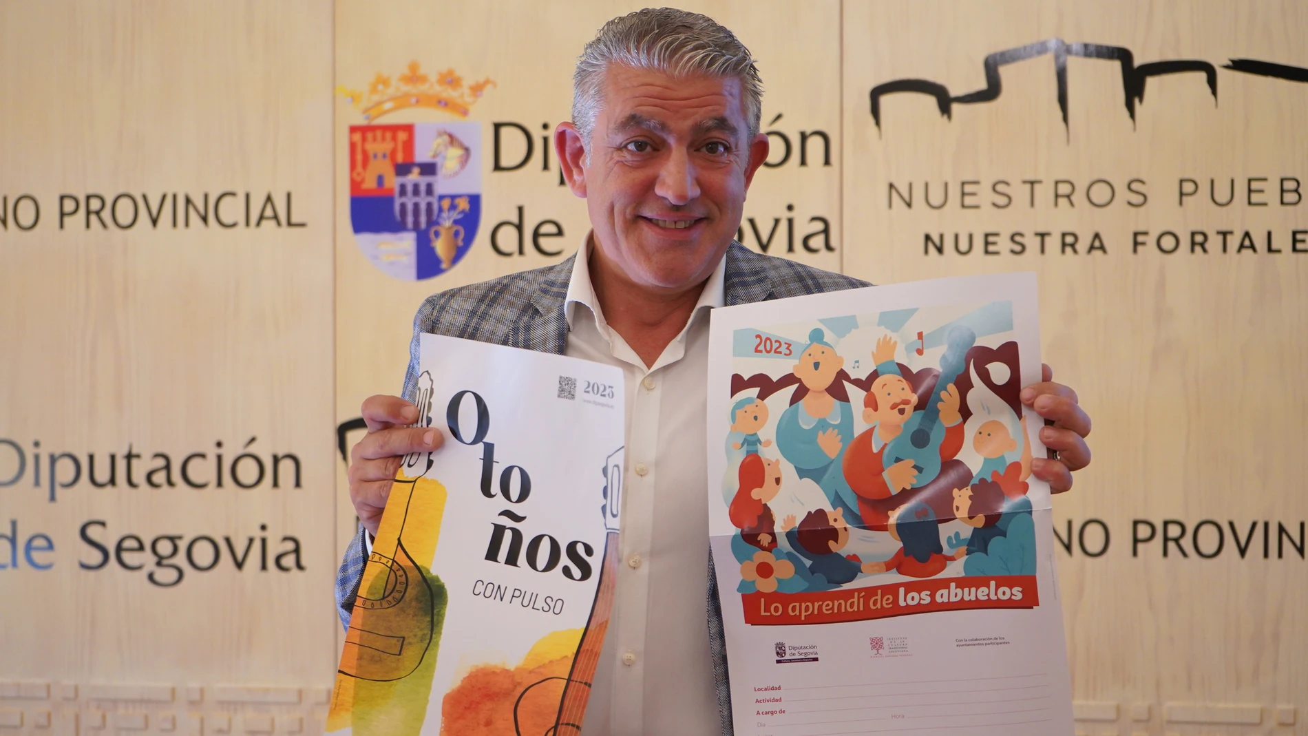 El vicepresidente y diputado de Cultura, José María Bravo, presenta una nueva edición de ‘Otoños con pulso’ y ‘Lo aprendí de los abuelos’