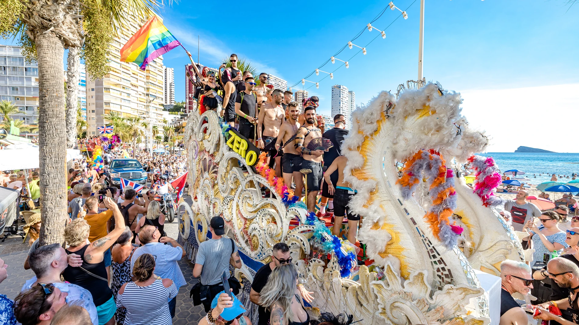 El desfile del orgullo tendrá lugar el sábado y una parte discurre con el mar de fondo.