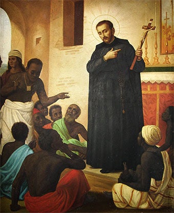 San Pedro Claver se declaró a sí mismo esclavo de los esclavos