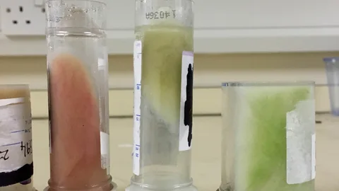 Esputo de diferentes colores utilizado como indicador del grado de inflamación en los pulmones