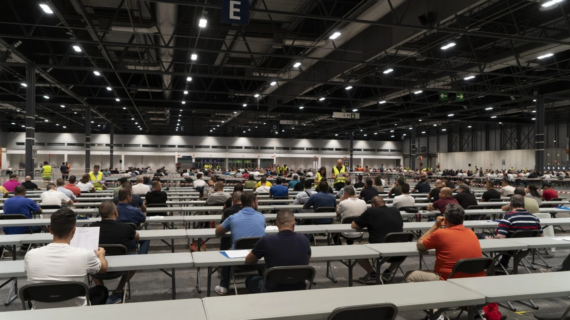 Un total de 1.374 aspirantes se examinan hoy para ser conductores de autobús en la EMTAYUNTAMIENTO DE MADRID09/09/2023