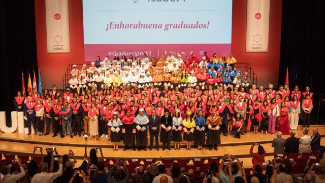 Graduación de la Promoción 22-23 de la Universidad Isabel I