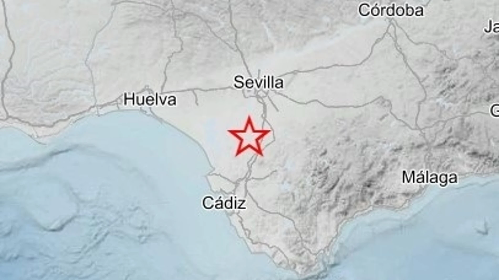El epicentro del último terremoto detectado en Sevilla se situó en Lebrija