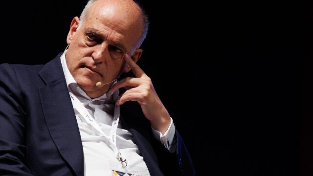 VÍDEO: Fútbol.- Javier Tebas: "A lo mejor había cosas más graves con las que Rubiales tenía que haber caído"