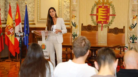 la concejal de Turismo, Eventos y Marca Ciudad de Valladolid, Blanca Jiménez, hace balance satisfactorio de las ferias y fiestas patronales de 2023