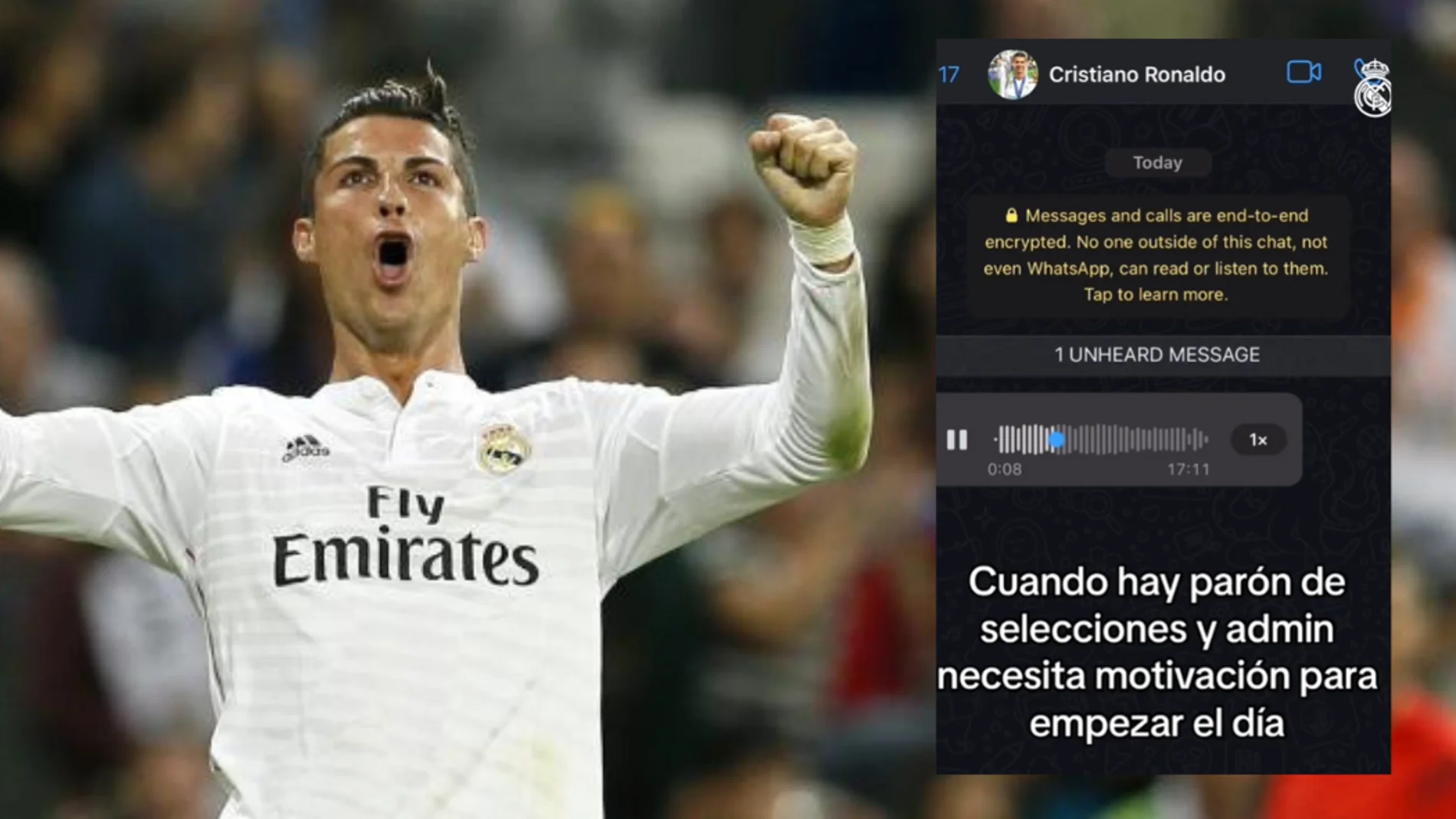 El Real Madrid revoluciona TikTok con un mensaje impactante de Cristiano Ronaldo