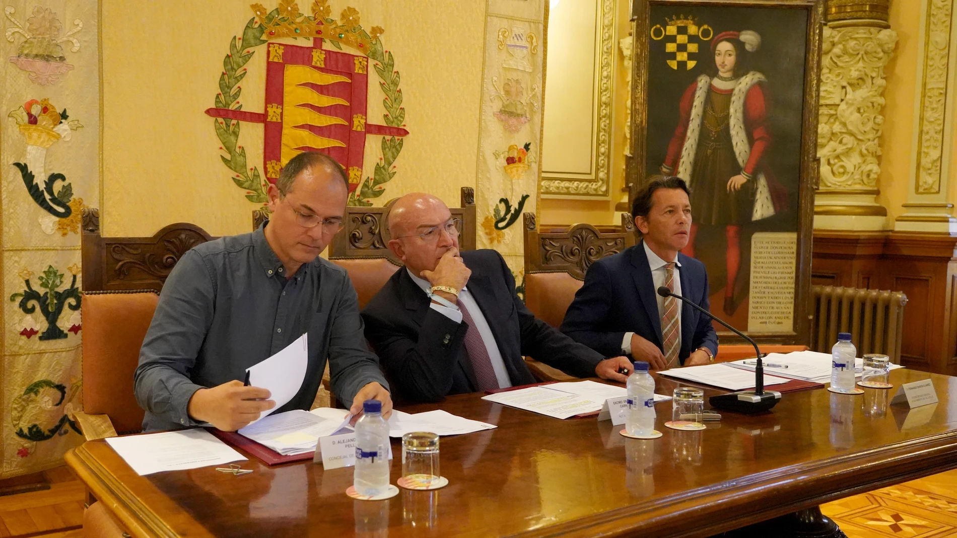 Carnero preside la reunión de la mancomunidad "Valladolid y su alfoz"