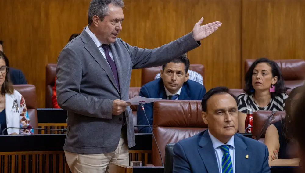 Segunda jornada de Pleno en el Parlamento de Andalucía