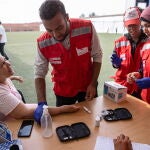 Marrakech stadium turns into temporary shelter for earthquake victims