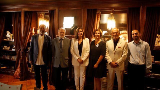 La alcaldesa de Valencia, María José Catalá, La alcaldesa de Valencia, María José Catalá, ha apadrinado el acto de entrega de los nuevos galardones otorgados por el movimiento internacional «Convivencia en Paz» 