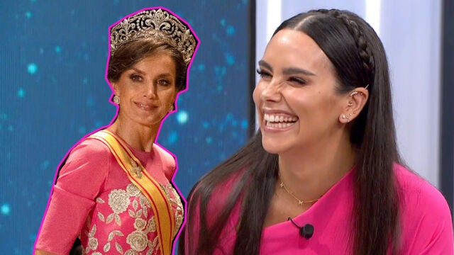 Cristina Pedroche y la Reina Letizia